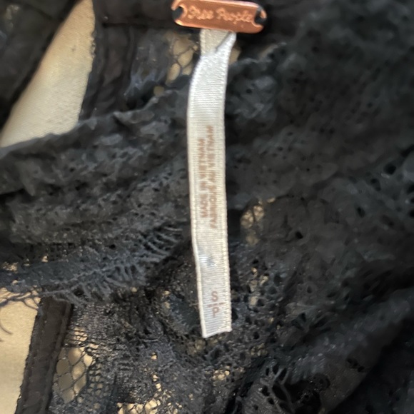 Free People Lace Tell Tale Cutout Tunic/Mini Dress - Picture 6 of 6